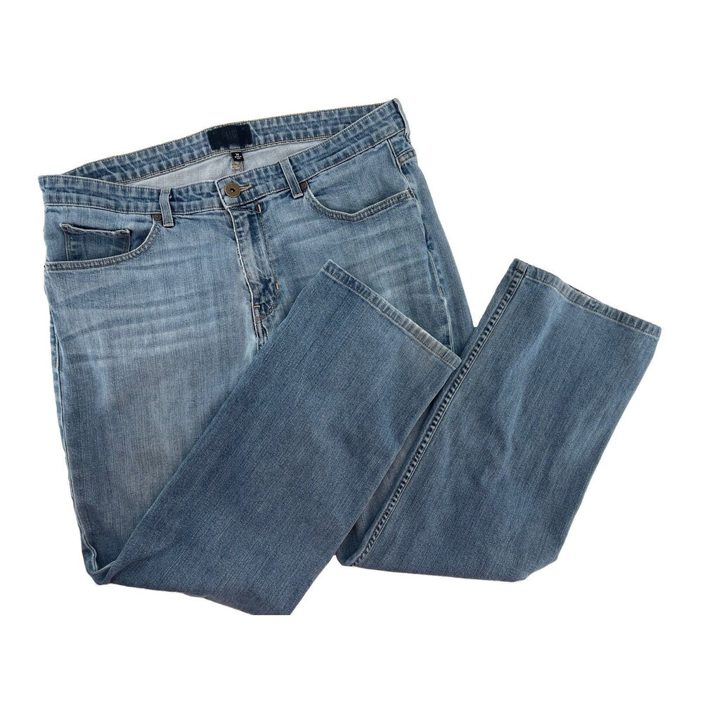 Paige Premium Denim Doheny Straight Leg Mens Jeans Size 36 Blue Stretch Muse